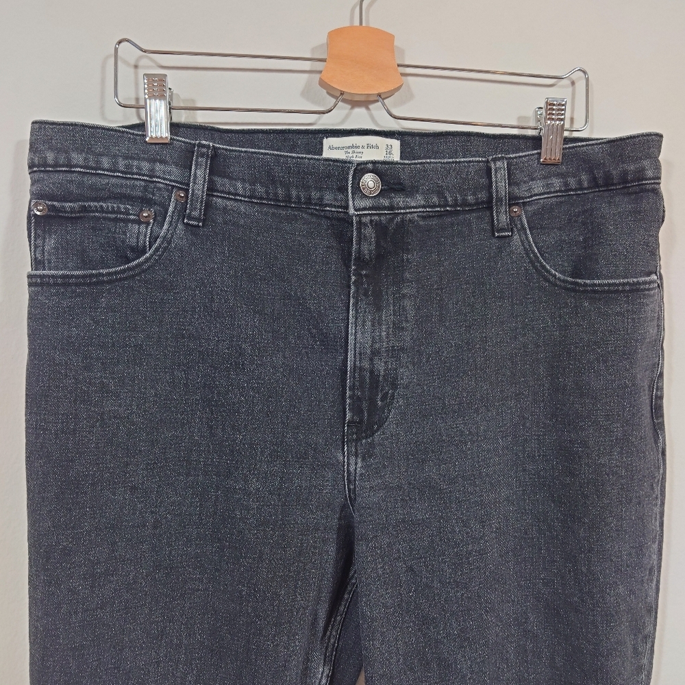 Abercrombie & Fitch Women’s Skinny Jeans 16L High Rise Stretch Dark Wash
